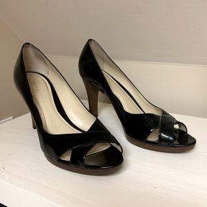 Ann Taylor Heidi Patent Peeptone Heels